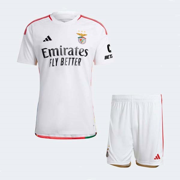 Camiseta Benfica Replica Tercera Ropa Niño 2023/24